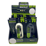 Paracord Bracelet Charging Cable Assortment - 8 Pieces Per Retail Ready Display 87682 GADGET GEAR