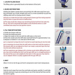 Glow in The Dark Torch Stick Lighter with Bottle Opener - 12 Pieces Per Retail Ready Display 21984 TORCH BLUE