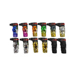 Metallic XXL Skull Torch - 12 Pieces Per Retail Ready Display 23481 SMOKEZILLA